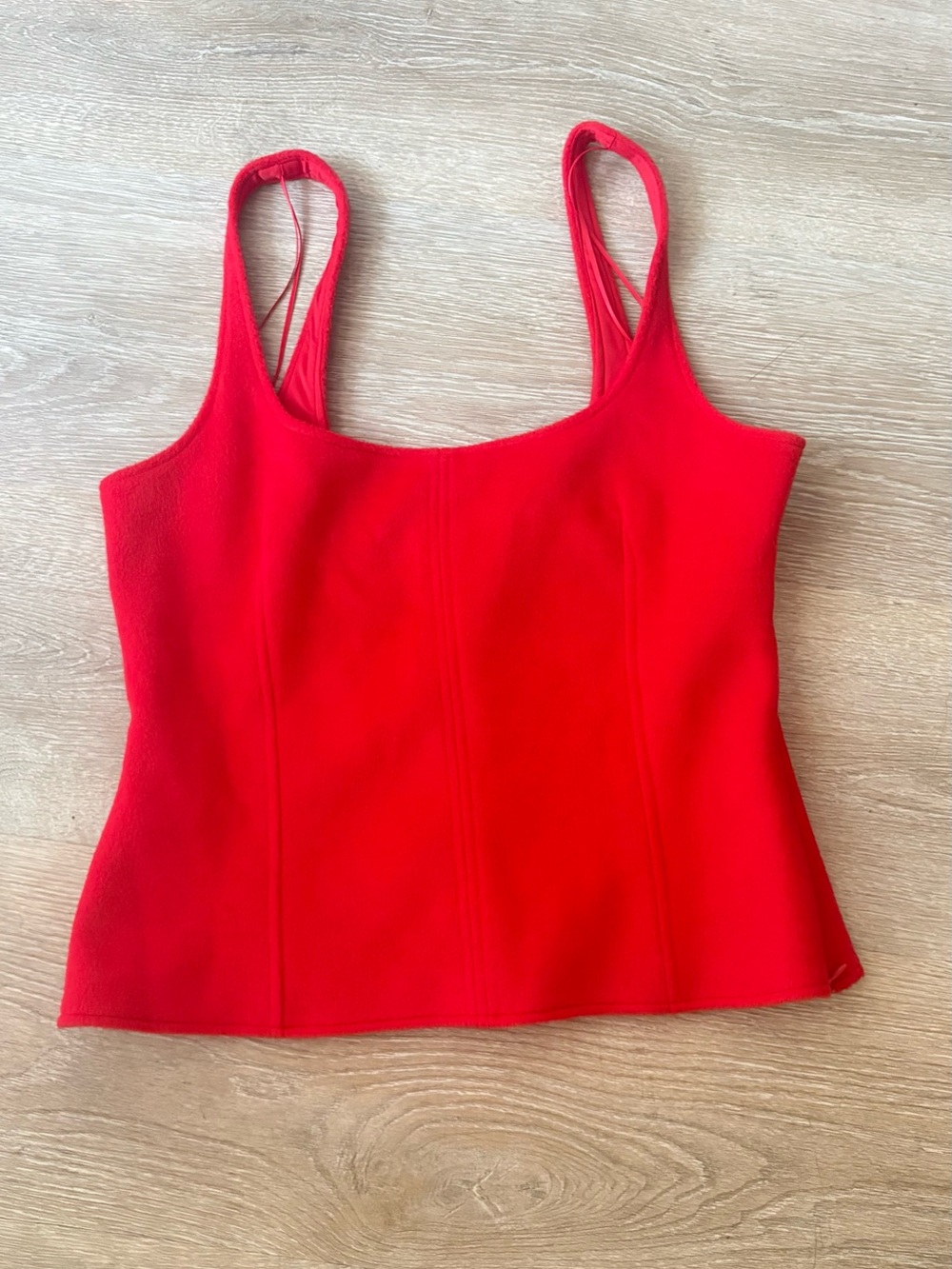 Zara NWT Red Women's corset Top